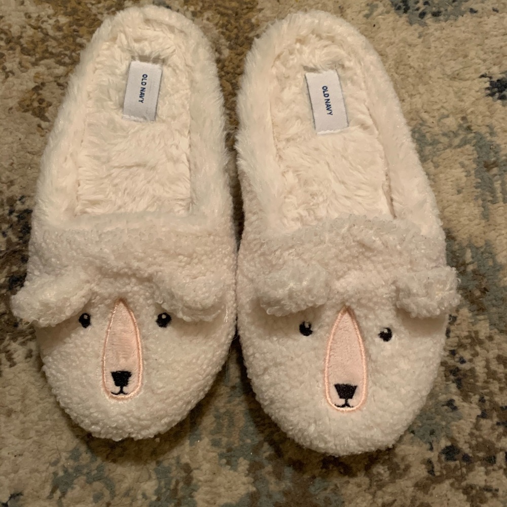 Polar bear slippers